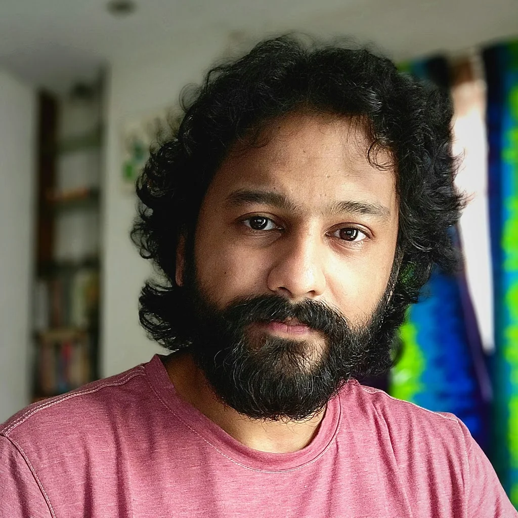 Portrait of A. M. M. Golam Yeazdani (Yeazdani), Bangladeshi musician, composer, software engineer and solutions architect in Dhaka