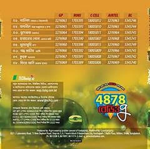 Shomonnoy back cover with Bengali tracklist and G-Series credits